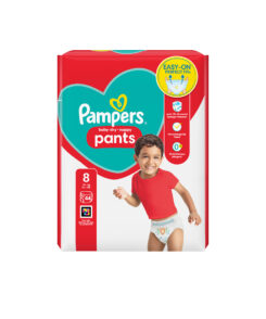 Pampers Baby Dry Diaper Size 8 Pant 19+ kg 44 pcs Jumbo Pack (UK)