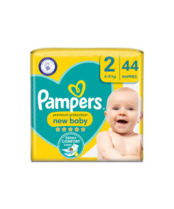 Pampers Premium Newborn Diapers Size 2 Belt 4-8 kg- 44 pcs (UK)