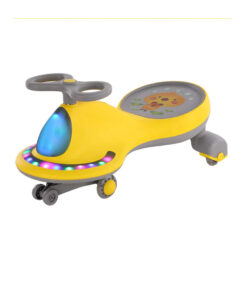 Baby Swing Twist Car with Mute Wheel, Musical Light