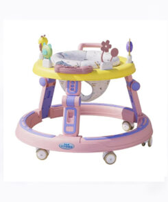 Baby Walker with Mute Wheels and Foldable Function