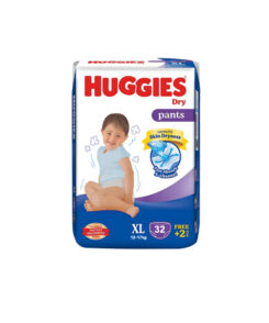 Huggies Dry Pants XL Size Diaper 12-17 kg 32 pcs (Malaysia)