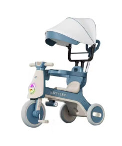 Happy Baby 3-in-1 Tricycle Stroller with Push Handle