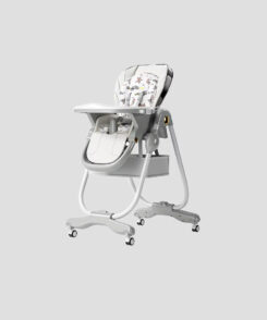 Adjustable High Chair for Babies – Lightweight, Foldable & Stylish Design